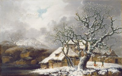 A Winter Landscape, 1752 by George Smith